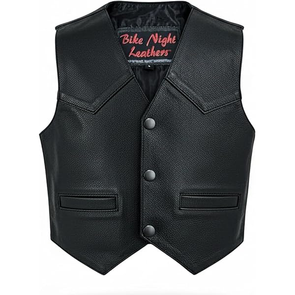 Amazon.com: Daniel Smart Leather Vests for Kids Premium Cowhide
